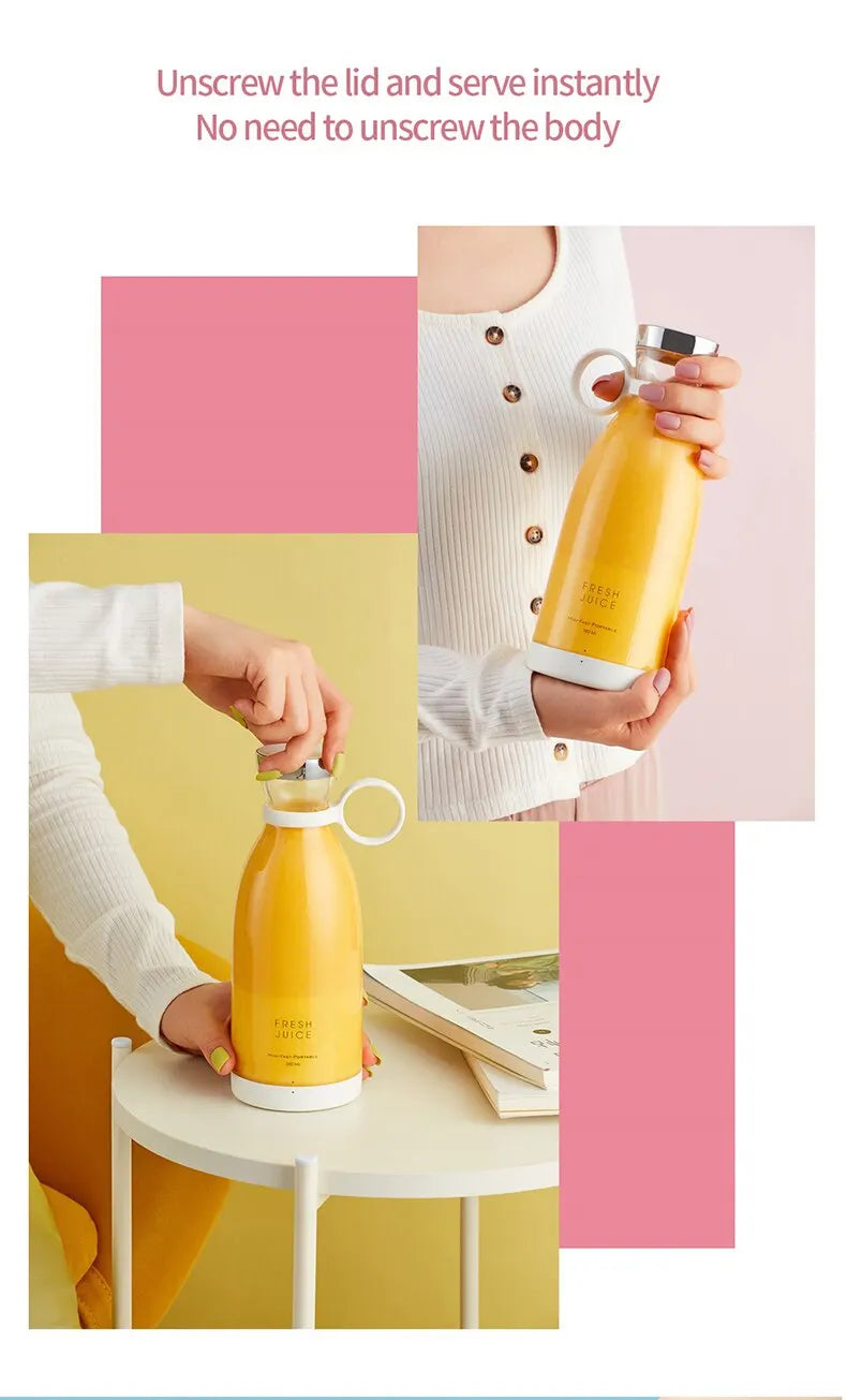 Portable Electric Juice Blender - By Rooted Rituals