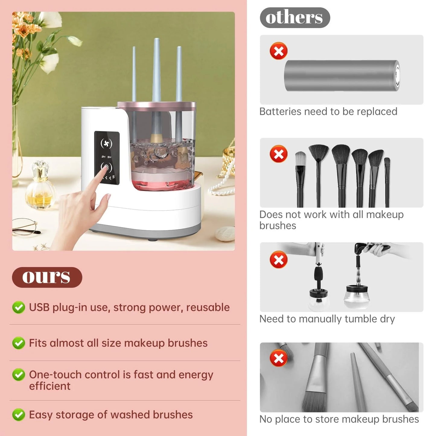 Beautybrush washer - By Rooted Rituals
